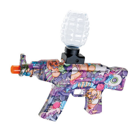 Gel Blaster - AK-Style  - Red Graffiti - Complete Set 30CM