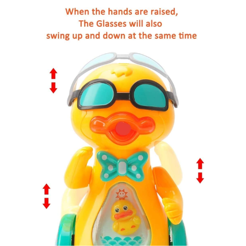 Bestie toys Duckling Musical Toy - Yellow Colour (Duckling Duckling)