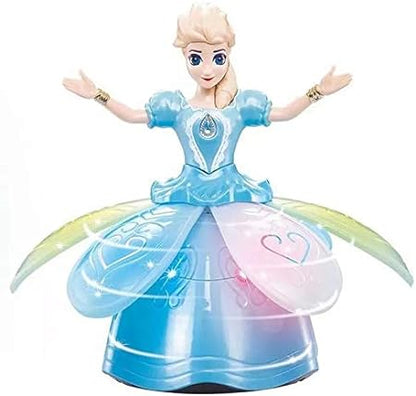 Battery Operated Frozen Elsa Princess Dolls Toys for Girls