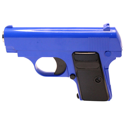 Galaxy G1 Metal Spring Airsoft Pistol – Two Tone Black/Blue | BB Guns