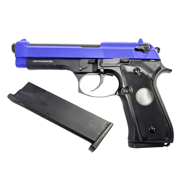 Well G195 Full Metal Blowback Airsoft Co2 Pistol Two Tone – With Free Case