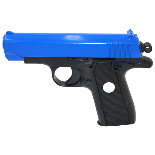 Galaxy G2 Metal Spring Airsoft Pistol – Two Tone Blue/Black | BB Guns