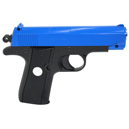 Galaxy G2 Metal Spring Airsoft Pistol – Two Tone Blue/Black | BB Guns