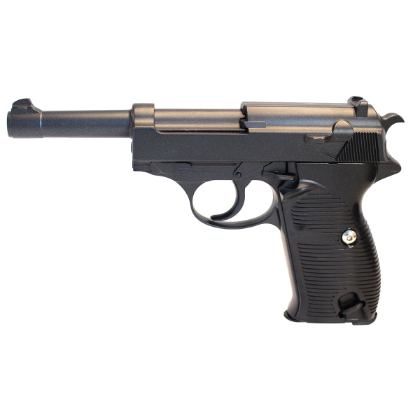 Galaxy G21 Metal Spring Airsoft Pistol - Black/Blue | BB Gun