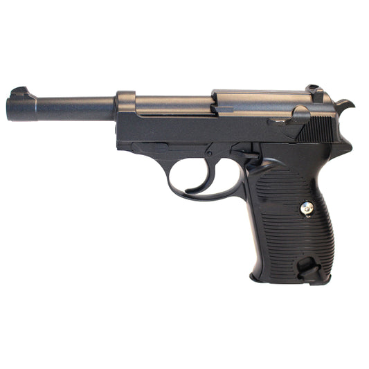 Galaxy G21 Metal Spring Airsoft Pistol - Black/Blue | BB Gun