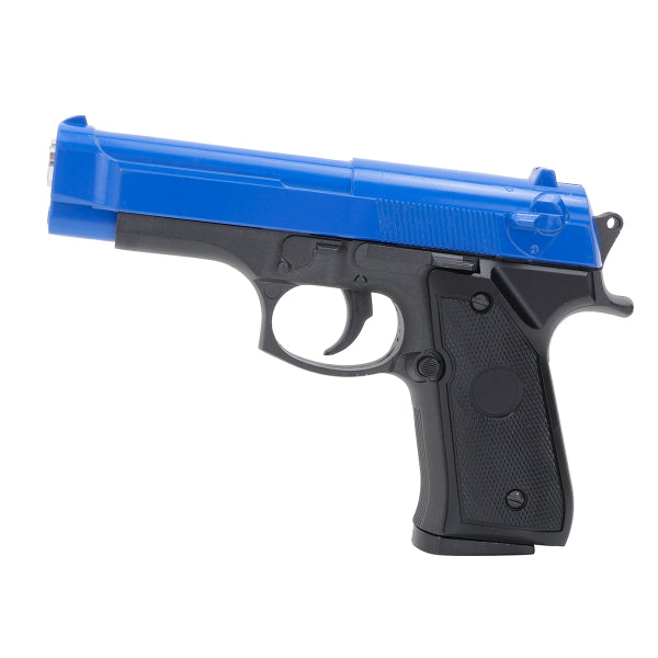 Galaxy G22 Metal Spring Airsoft Pistol – Two Tone Blue/Black | BB Guns