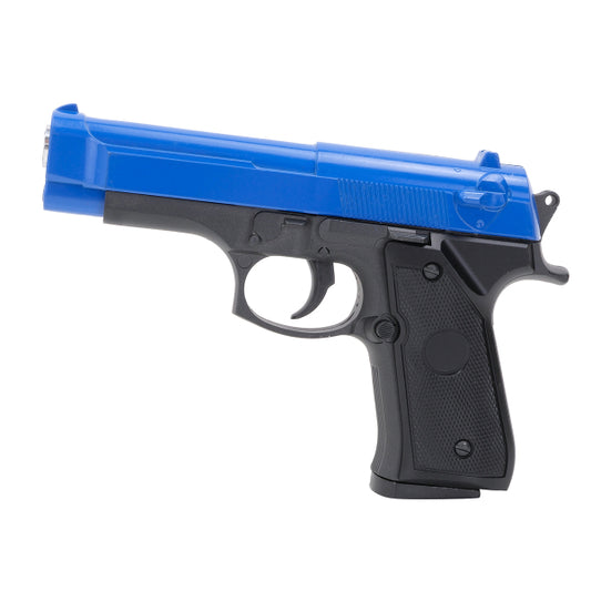 Galaxy G22 Metal Spring Airsoft Pistol – Two Tone Blue/Black | BB Guns