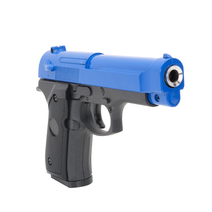 Galaxy G22 Metal Spring Airsoft Pistol – Two Tone Blue/Black | BB Guns