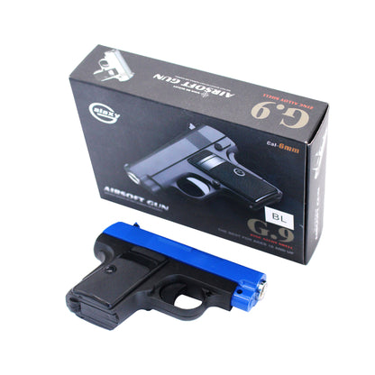 Galaxy G9 Metal Spring Airsoft Pistol – Two Tone Black/Blue