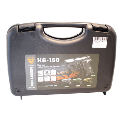HG160 Gas Airsoft Pistol Semi Auto with Free Case