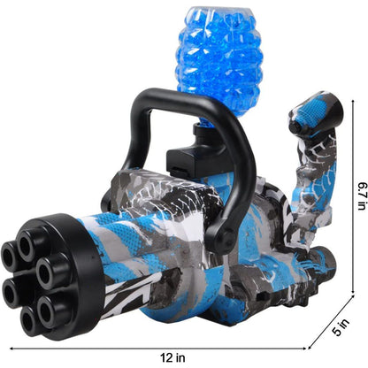 Electric Gel Ball Blaster Toy Gun, Outdoor Activities Shooting Team Game Toy w/ Goggles 5000 balls, Gel Blaster Pistol Outdoor Sports & Team Fighting Games