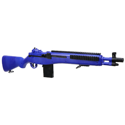 M305F M14 Spring Airsoft Rifle – Two Tone Blue | BB Gun