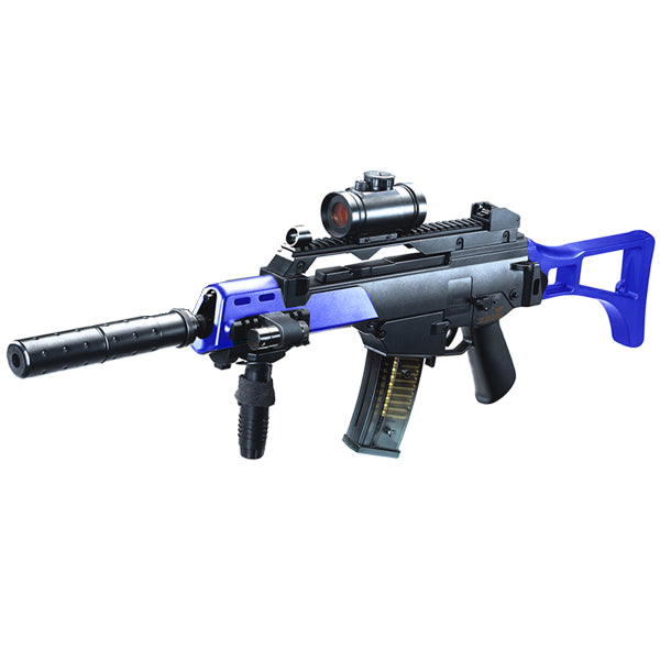 M85BL Double Eagle G36 Electric Airsoft Rifle – Two Tone Blue | BB Gun