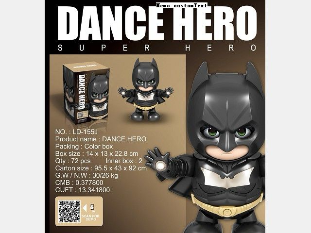 Dance Hero Super Hero Batman