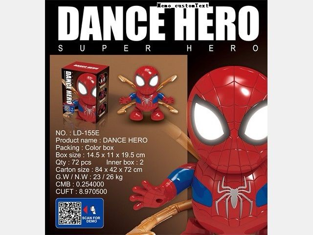 Dance Hero Super Hero Spiderman