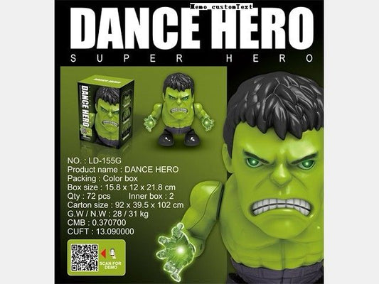 Dance Hero Super Hero Hulk