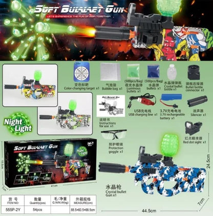 Electric Gel Blaster P90 Shooting Toy for Outdoor Activities