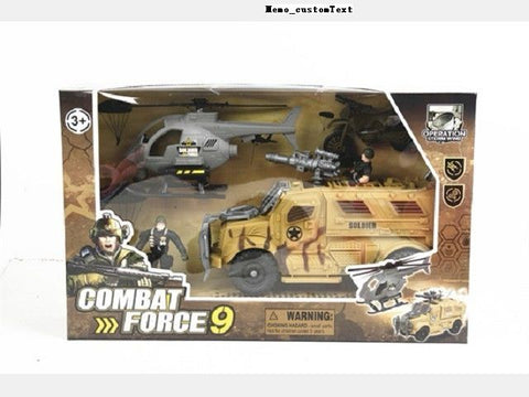 Special Combact Military, Assault Giant Land / Air Action Figures and Vehicles Super Set