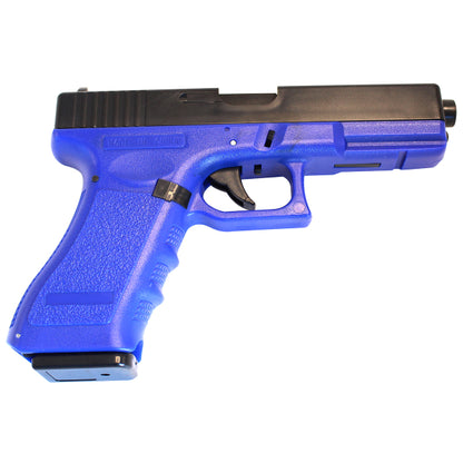 CYMA ZM17 Spring Airsoft Pistol Metal Slide – Two Tone Black/Blue | BB Guns