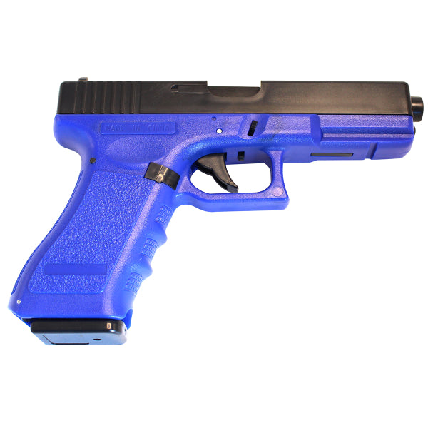 CYMA ZM17 Spring Airsoft Pistol Metal Slide – Two Tone Black/Blue | BB Guns