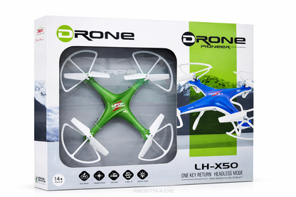 Drone Pioneer LH-X50 UFO RC Quadcopter | Headless Mode & One-Key Return