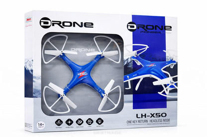 Drone Pioneer LH-X50 UFO RC Quadcopter | Headless Mode & One-Key Return