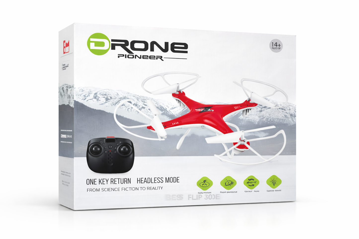 Drone Pioneer LH-X50 UFO RC Quadcopter | Headless Mode & One-Key Return
