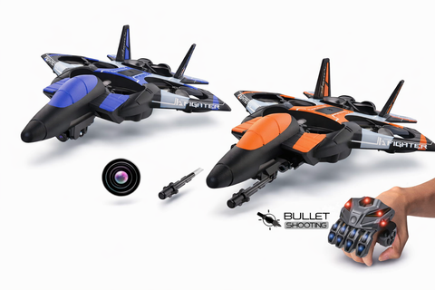 Drone Thunder Combat Flight RC Drone Toy with WiFi Camera & Shooting Feature