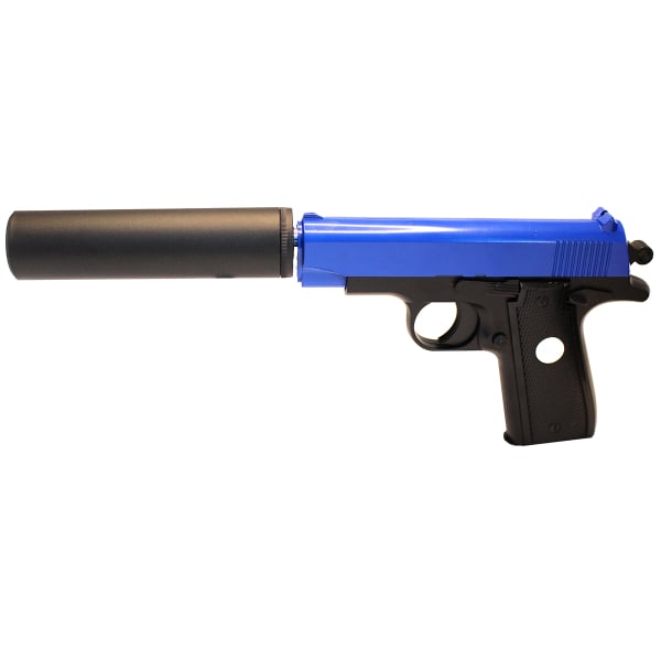 Galaxy G2A Spring Airsoft Pistol With Silencer | BB Gun