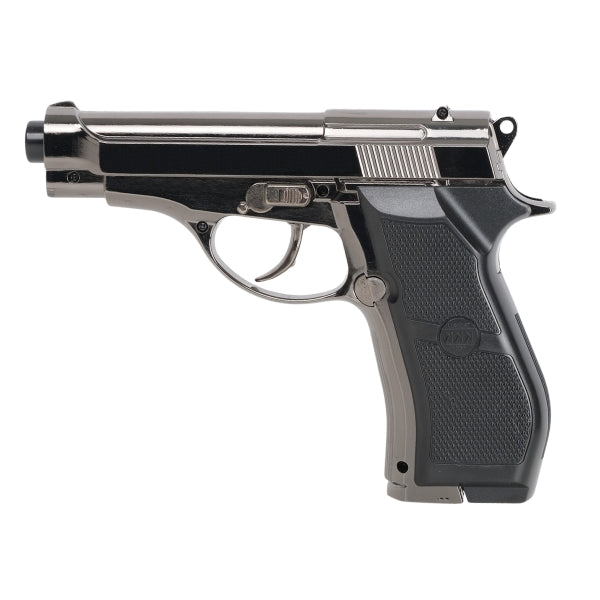 M84 Full Metal CO2 Air Pistol - Silver/black | 4.5mm Airgun